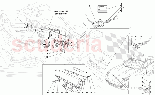 Part Diagram for Ferrari 215811