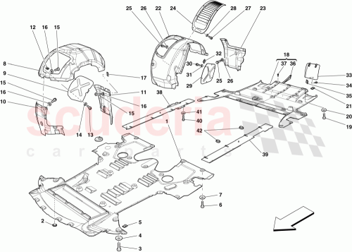 Part Diagram for Ferrari 82923600