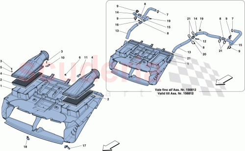 Part Diagram for Ferrari 340702