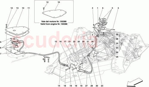 Part Diagram for Ferrari 252543
