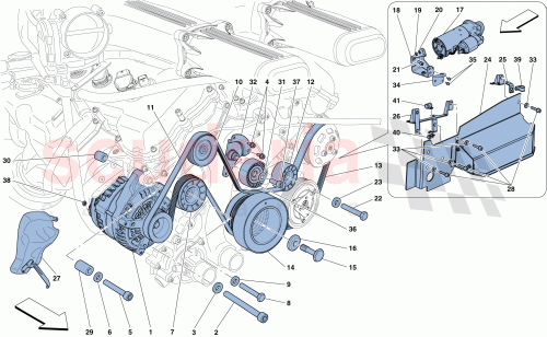 Part Diagram for Ferrari 294613