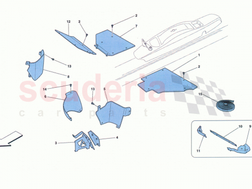 Part Diagram for Ferrari 83390700