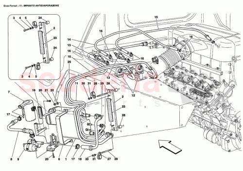 Part Diagram for Ferrari 189927