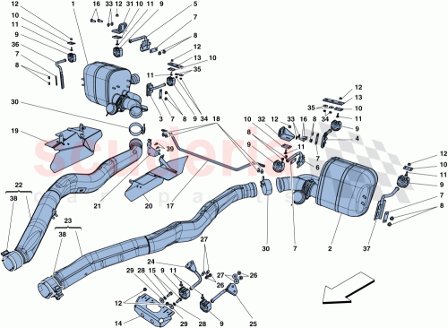 Part Diagram for Ferrari 291413