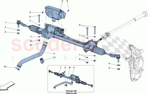 Part Diagram for Ferrari 334234