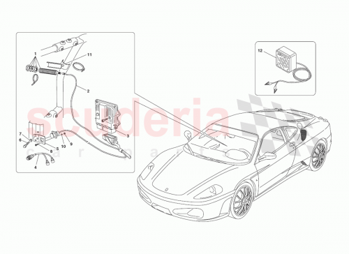 Part Diagram for Ferrari 223041