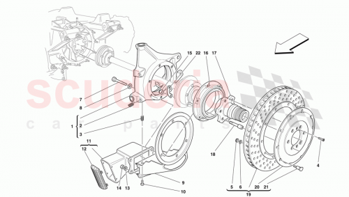 Part Diagram for Ferrari 153893