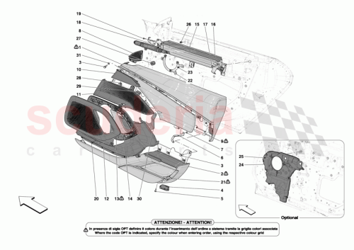 Part Diagram for Ferrari 810823