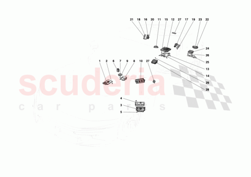Part Diagram for Ferrari 868514