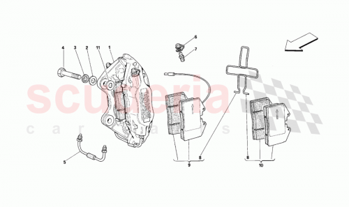 Part Diagram for Ferrari 70000763