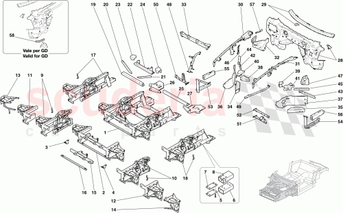 Part Diagram for Ferrari 985237744