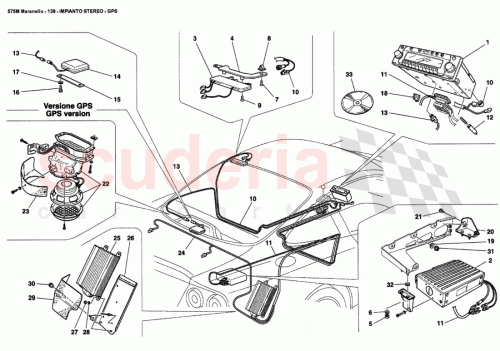 Part Diagram for Ferrari 168855