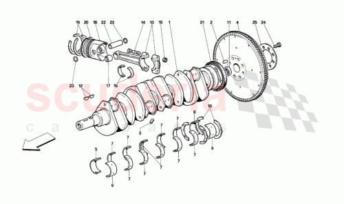 Part Diagram for Ferrari 139649