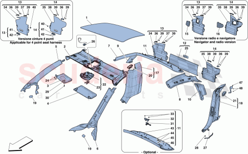 Part Diagram for Ferrari 85556800