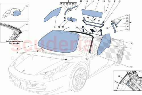 Part Diagram for Ferrari 82193400