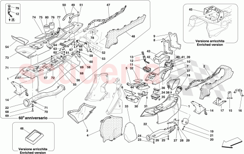Part Diagram for Ferrari 68112600