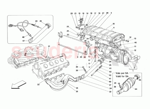 Part Diagram for Ferrari 137431