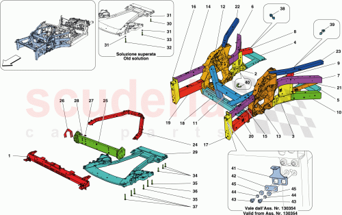 Part Diagram for Ferrari 295816