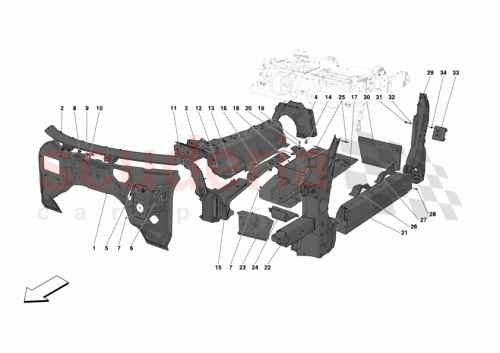Part Diagram for Ferrari 216679