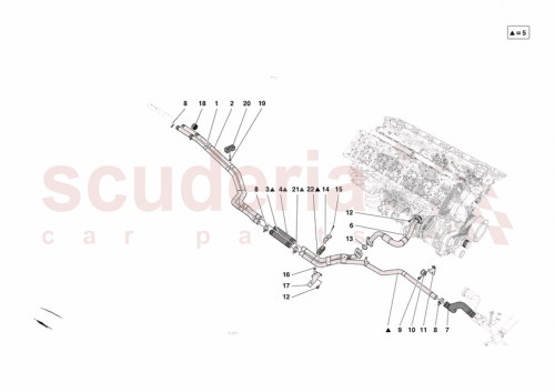 Part Diagram for Ferrari 055044389