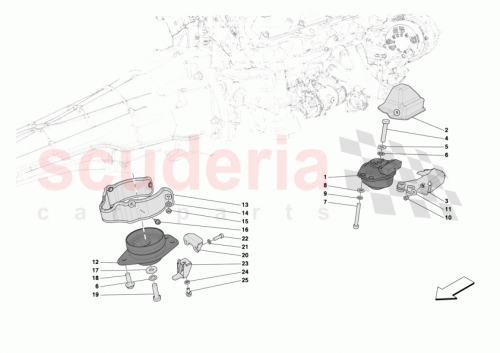 Part Diagram for Ferrari 868442