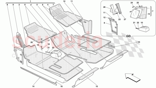 Part Diagram for Ferrari 638979