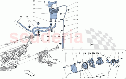 Part Diagram for Ferrari 150695