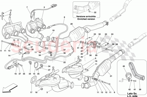 Part Diagram for Ferrari 225133