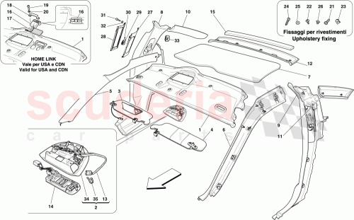 Part Diagram for Ferrari 80984900