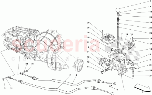 Part Diagram for Ferrari 256578