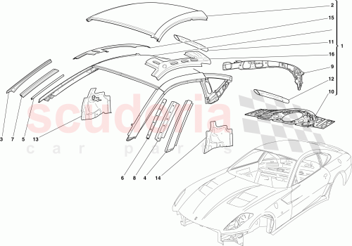 Part Diagram for Ferrari 68053611