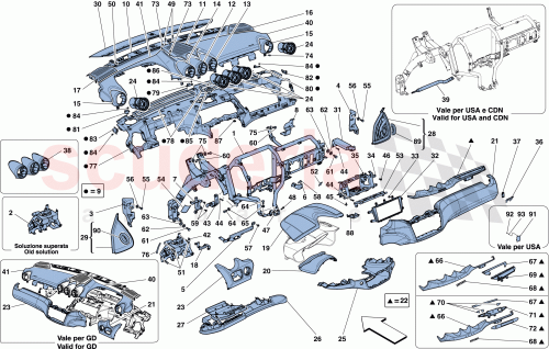 Part Diagram for Ferrari 83853800