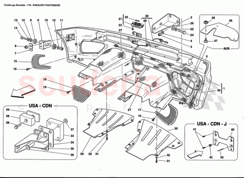 Part Diagram for Ferrari 67973500