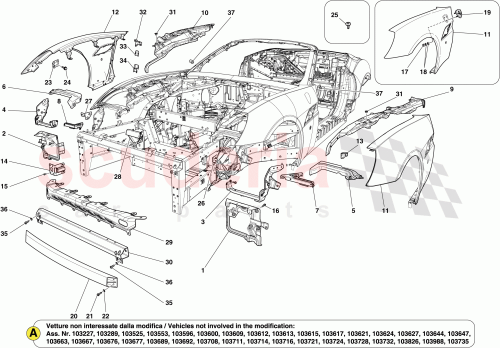 Part Diagram for Ferrari 83960211