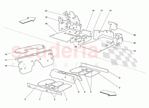 Part Diagram for Ferrari 66950200