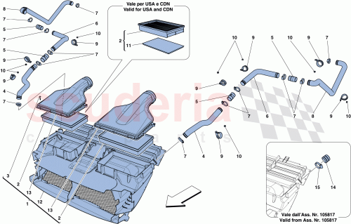 Part Diagram for Ferrari 275478