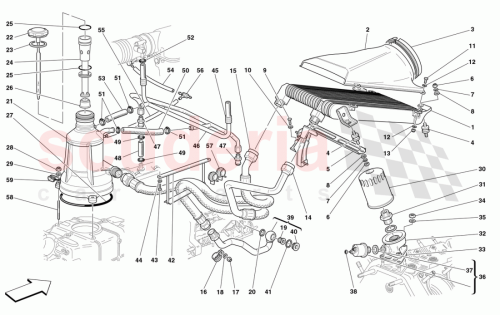 Part Diagram for Ferrari 182464