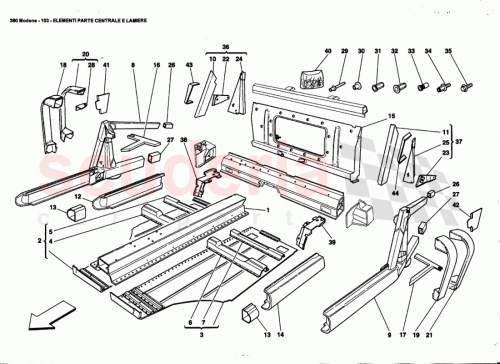 Part Diagram for Ferrari 65942700