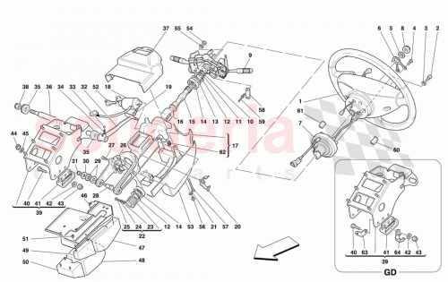 Part Diagram for Ferrari 162546