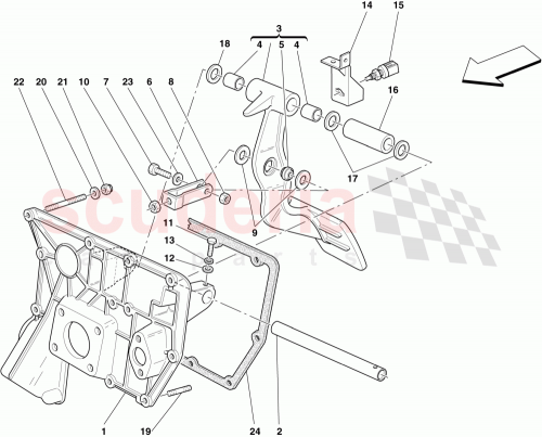 Part Diagram for Ferrari 201578