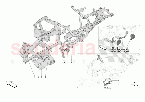 Part Diagram for Ferrari 000834665