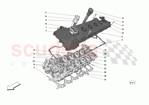 Part Diagram for Ferrari 000235754
