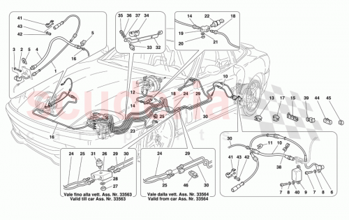 Part Diagram for Ferrari 10104661