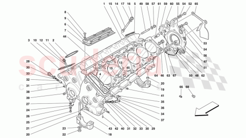 Part Diagram for Ferrari 14324811