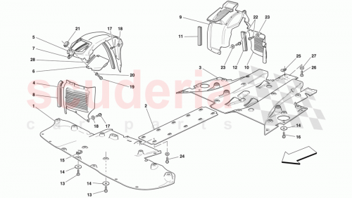 Part Diagram for Ferrari 66483900
