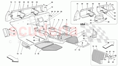 Part Diagram for Ferrari 64673400