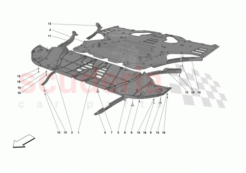 Part Diagram for Ferrari 000799500