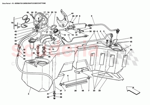 Part Diagram for Ferrari 191651