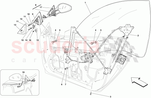 Part Diagram for Ferrari 80217200