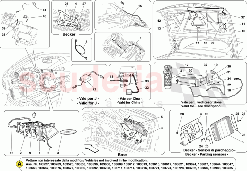 Part Diagram for Ferrari 12646624